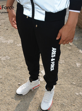 Ares＆Force大码JoggerPants 3M反光冲锋裤 慢跑缩口缩脚裤bboy裤
