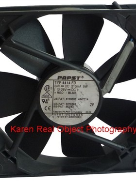 原装 ebmPAPST 12025 DC24V 5W TYP4414FD 12cm 变频器风扇