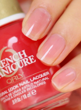 正品 ORLY指甲油 显手白果冻西瓜红 健康透明西瓜红 22105 42005