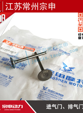宗申原厂ZS110 CG125 150 CBB200 250捍威300顶杆链条机进排气门