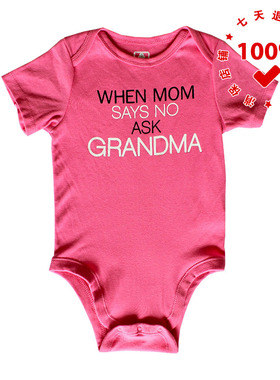 正品OLD NAVY美国老海军问祖母婴儿连体衣哈衣三角爬服纯棉包屁衣