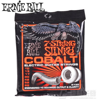 正品行货ERNIE BALL 2730覆膜钴缠绕七弦7弦电吉他弦 琴弦 10-62