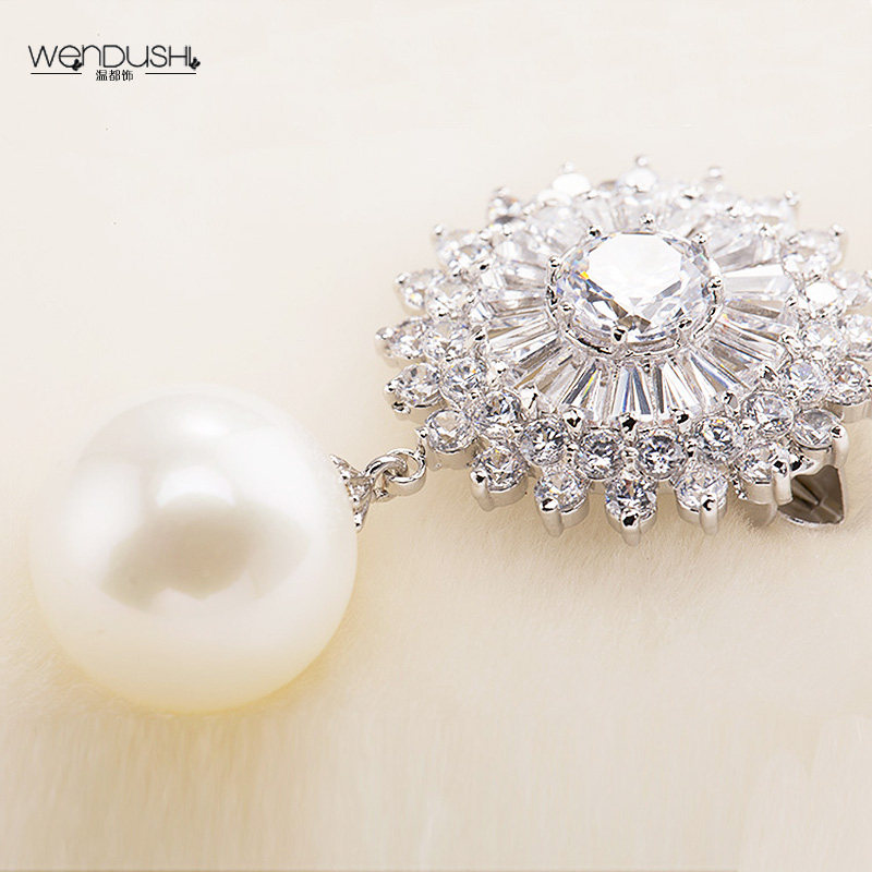 Broche femme en Zircon diamant - Ref 1170813 Image 1