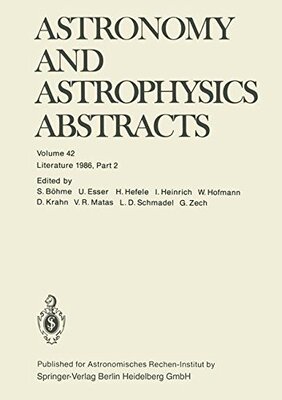 【预订】Astronomy and Astrophysics Abstracts...