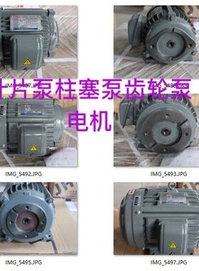 油泵惊爆热卖电机卧式内叉式电动机75HDHD55KW配VP3040H3A齿轮泵