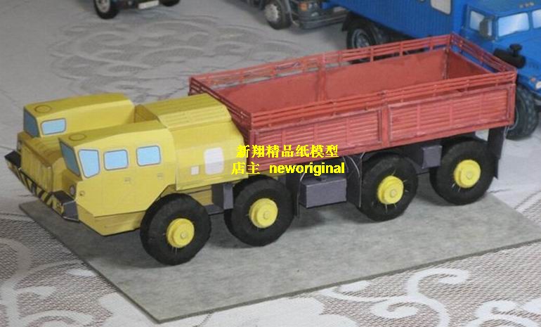 俄罗斯MAZ7310弹道导弹发射车 卡车模型
