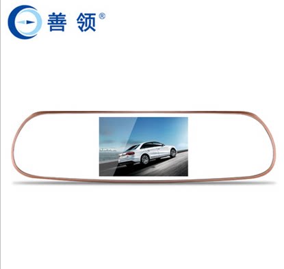 善领x115后视镜行车记录仪