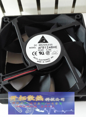 AFB1248HE-R00 全新正品 台达DC48V 0.18A 12038 12cm散热风扇