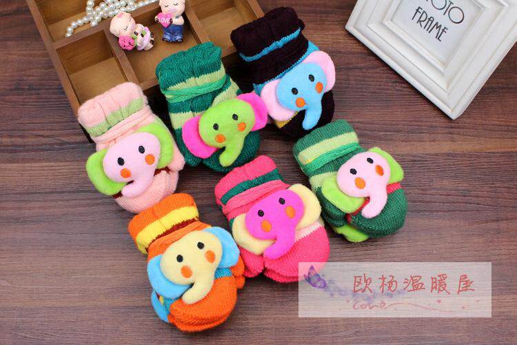 Gants pour enfants en de laine - Ref 2147620 Image 1