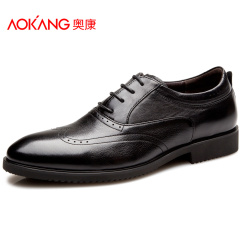 Aucom men's British business attire Brock shoes comfortable men's shoes shoes shoes wave