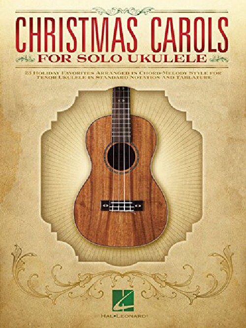 【预订】Christmas Carols for Solo Ukulele Te...