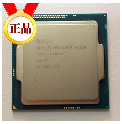 intel/英特尔 g3220 cpu 散片 奔腾 双核心 lga1150 升为 g3240