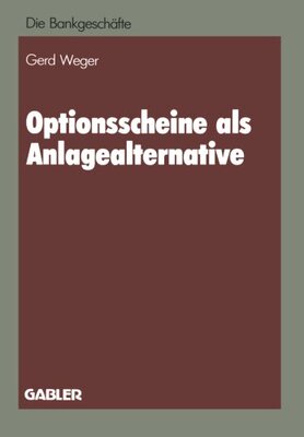 【预售】Optionsscheine ALS Anlagealternative