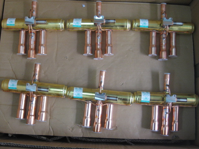 原装 空调四通换向阀5p 三花四通换向阀SHF-20A-46带线圈