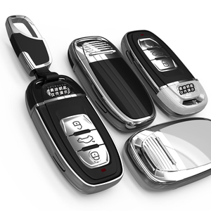 钥匙包专用于奥迪A4L/Q5/A6L/A5/A8L插入式车钥匙套/壳/扣