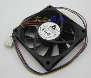 台达 7015 AFB0712MB 12V 0.24A PWM测速4线CPU散热风扇