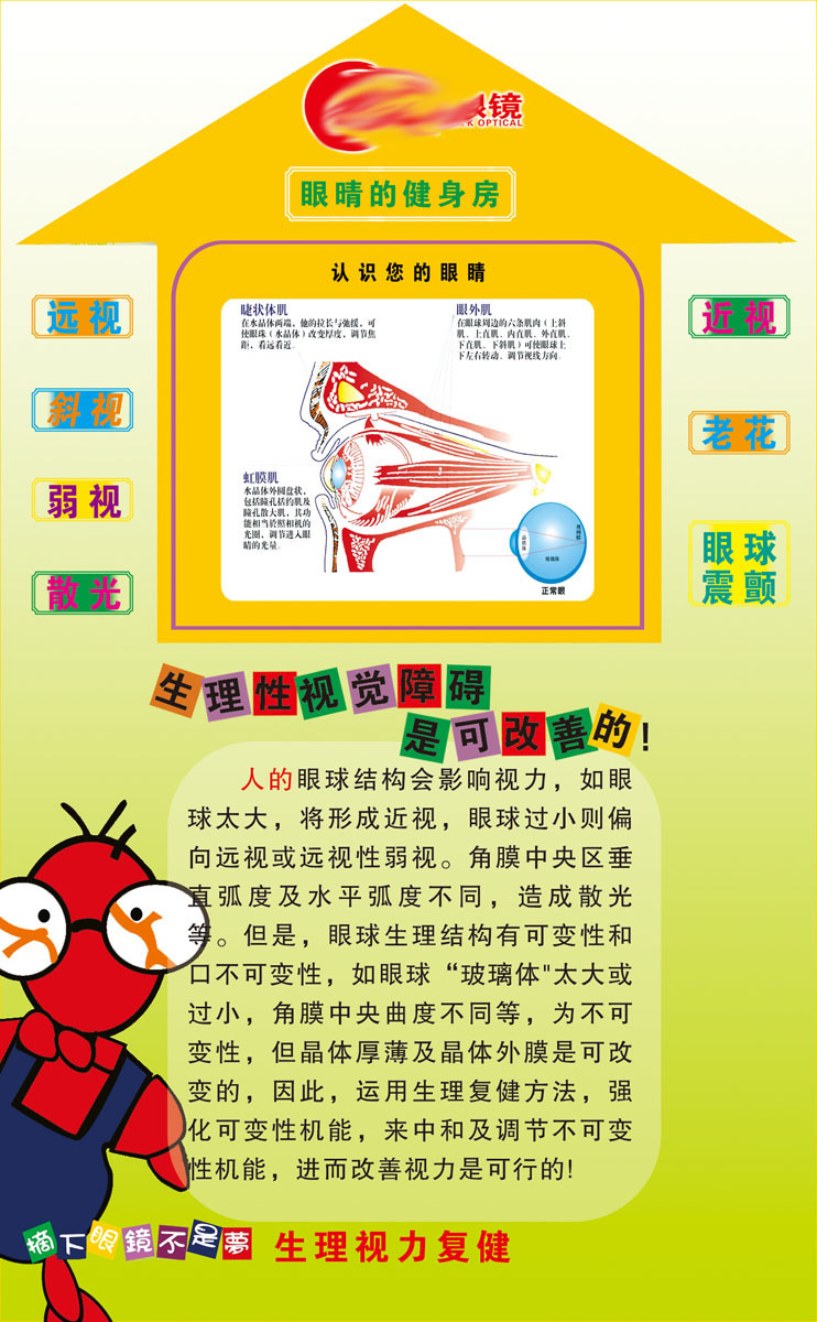 436海报印制展板1爱护眼睛 防近视
