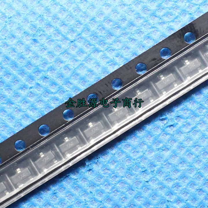 贴片稳压二极管 BZX84C13 13V SOT23 丝印:Y3 稳压管 原装(100只)
