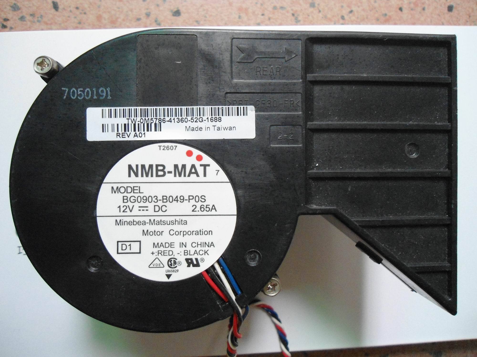 DELL 戴尔db13733 bg0903 m5786 t2607 t5098 nmb-mat datech风扇