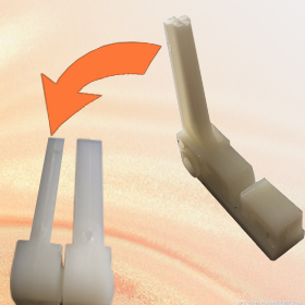 包装机配件（塑料件系列）推料块/夹压带条齿轮齿条调节滑座偏推