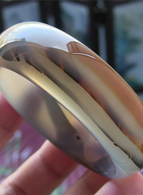 天然巴西加宽加厚豹纹玛瑙手镯