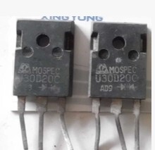 直拍就对了】原装进口拆机 U30D20C TO-247 快恢复整流管 测量好