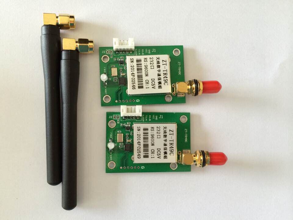 490m 远距离无线数据传输模块 无线串口232/485/ttl zt-tr490c