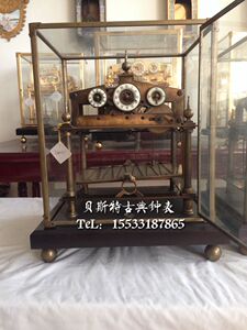 新款钟|做旧滚珠滚球座钟|仿古机械钟表古典|欧式西洋法国英国钟