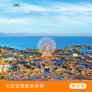 七彩云南欢乐世界 12月31日 大门票 蘑幻跨年音乐嘉年华 1月1日可参与 一日单票