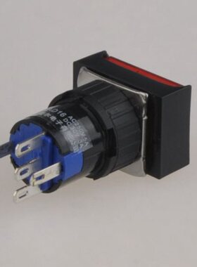 AD16J-11S 24V 12V 220V 矩形按钮 自复位按钮 启动按钮