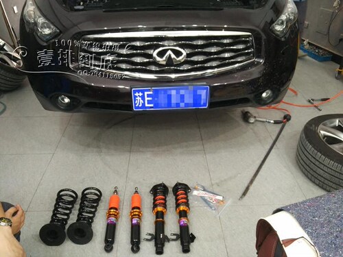 SF避震FX35 FX37 FX50 EX25 EX35 350Z 370Z SF-Racing绞牙避震