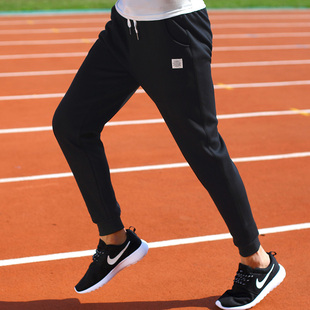 子男韩版 休闲裤 潮流夏季 2019时尚 高中学生帅气男生九分束脚新款 裤