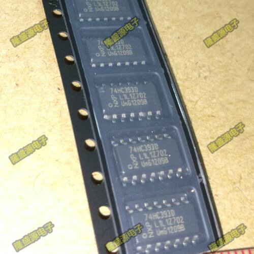 全新原装 74HC393 74HC393D 贴片SOP-14 窄体 3.9MM 原装进口