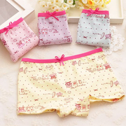 Hello kitty phim hoạt hình dễ thương trẻ em đồ lót bông bé boyshort cô gái đồ lót quần short quần