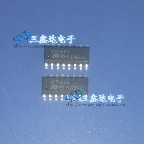 HCF4051，HCF4051M013TR进口原装可编程逻辑控制器HCF4051