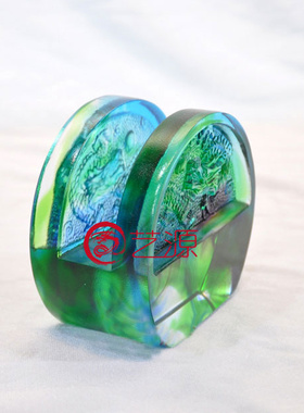 琉璃客户同事风生日礼品名片夹