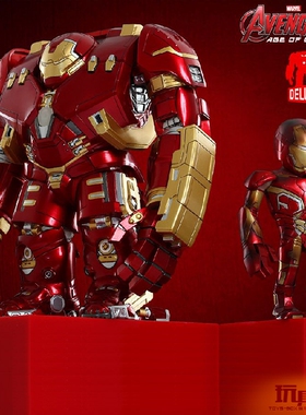 【玩具盒子】HT HotToys 复仇者联盟2 Q版人偶-MK43+反浩克 现货