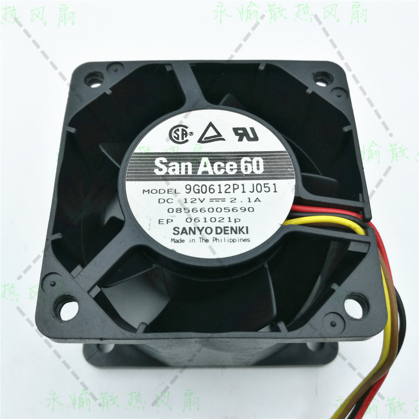 Ô×°ÈýÑó 9G0612P1J051 12V 2.1A 6038 6CM ±©Á¦´ó·çÁ¿ É¢ÈÈ·çÉÈ