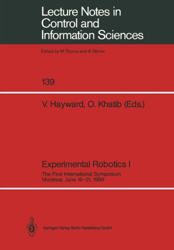 【预订】Experimental Robotics I: The First I...