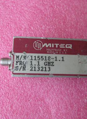 MITEQ 美国进口  100MHz-1.5GHz 34dB SMA RF低噪声微波放大器