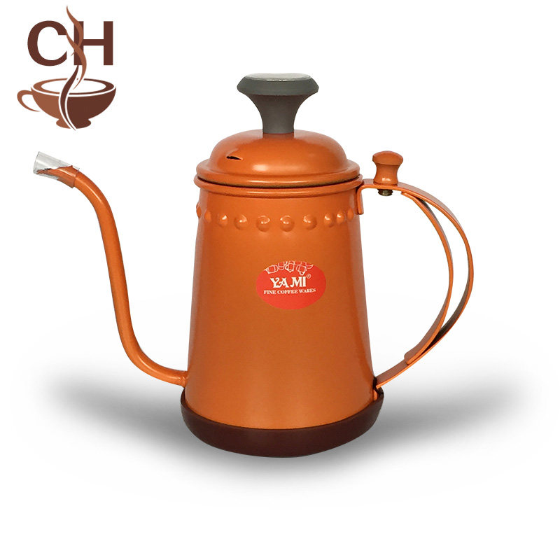 YAMI 手冲咖啡细口壶细嘴壶不锈钢家用冲茶器具带温度计随时控温在类目 餐饮具, 咖啡器具, 咖啡壶中 - 来自Buy2taobao.com提供专业的淘宝代购服务