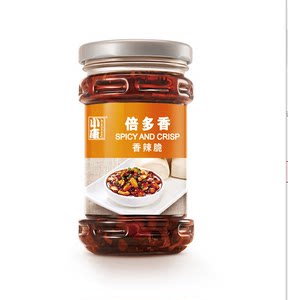 大部分地区6瓶包邮 小康香辣脆 新包装 210g/瓶