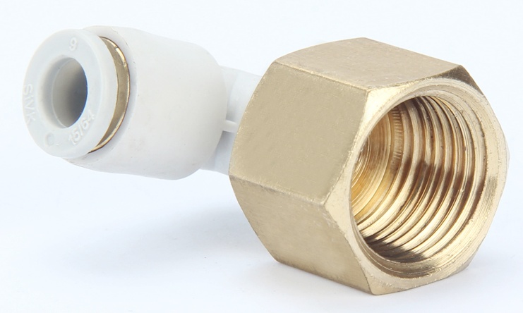 SMC型内螺纹弯接头KB2LF/KQ2LF04/06/08/10/12/16-M5/01/02/03/04