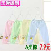 Bé onesies cotton ngắn tay phần mỏng habers nam giới và phụ nữ bé mùa hè mở đồ ngủ sơ sinh mùa xuân romper