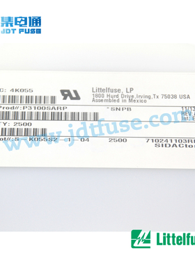 P3100SARP 固体放电管TSS 厂家直销 Littelfuse原装进口