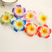 Han Xin beauty plumeria bangs clip clamping ring floral head ornaments