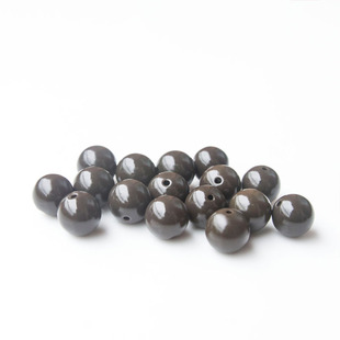 天然5A泗滨玄黄砭石散珠子DIY手工饰品配件手串珠砭石手链项链