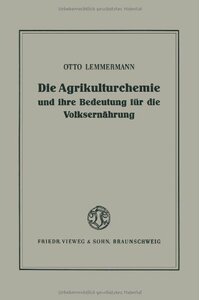 【预售】Die Agrikulturchemie Und Ihre Bedeutung Fur Di...