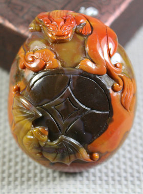 宣化挂坠挂件貔貅实物图吊坠