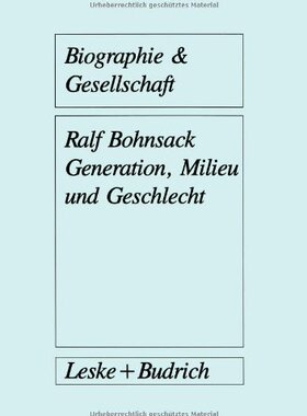 【预售】Generation, Milieu Und Geschlecht: Ergebnisse ...